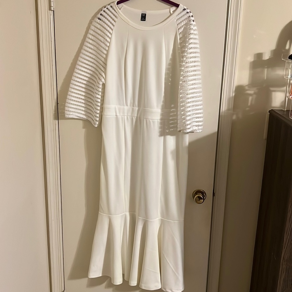 White dress from SHEIN